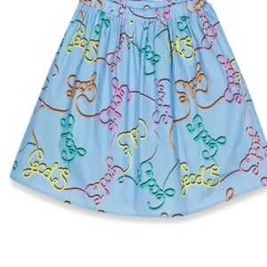 GCDS Colorful Graphic KIDS Skirt SIZE 10